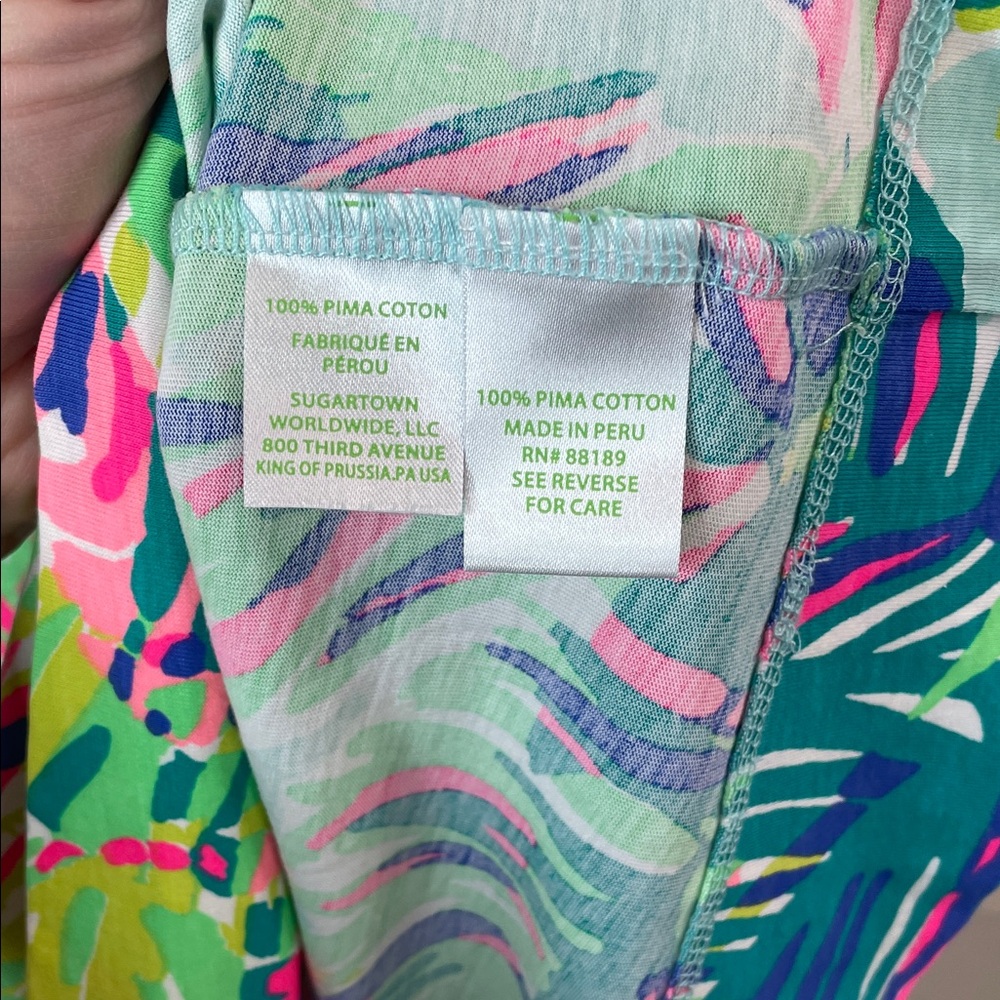 Lilly Pulitzer Marlowe Pima Cotton Mini Dress - Picture 3 of 5